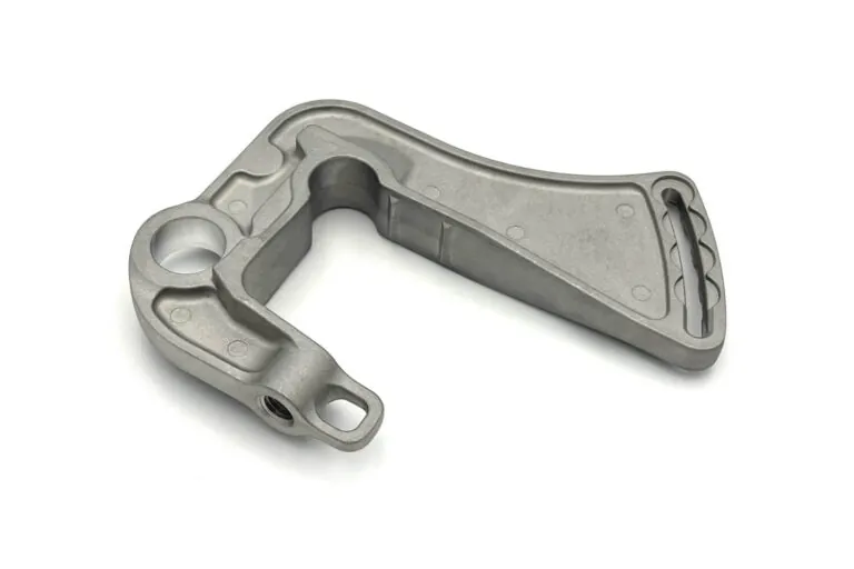 ADC-3 aluminum die-cast component featuring high corrosion resistance for salt-water applications.